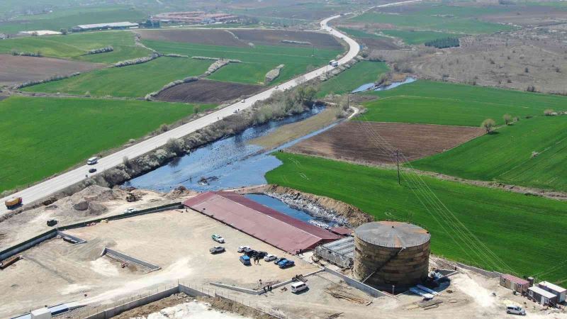 Edirne’de çevre felaketinin boyutu havadan görüntülendi
