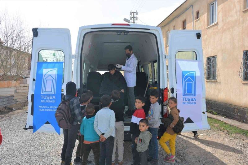 Tuşba Belediyesi’nden ‘Mobil kuaförlük’ hizmeti
