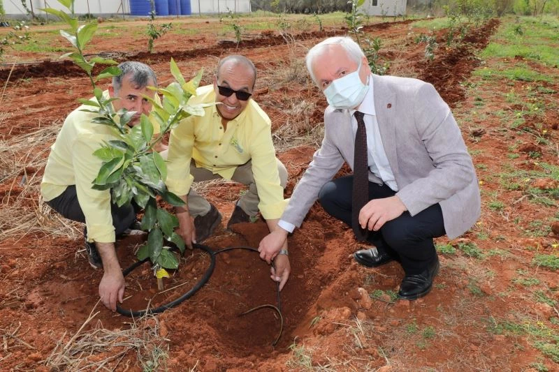 Yeni sulama sistemi, AÜ Ziraat Fakültesi’nde bilimsel olarak kullanılmaya başlandı

