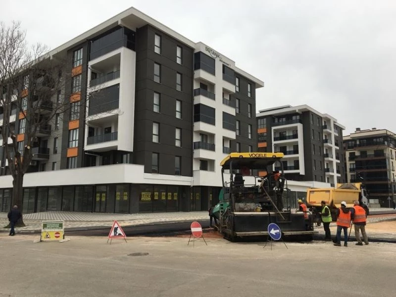 Osmangazi’de açılan yol ve kaldırımlarda çalışma tamamlandı
