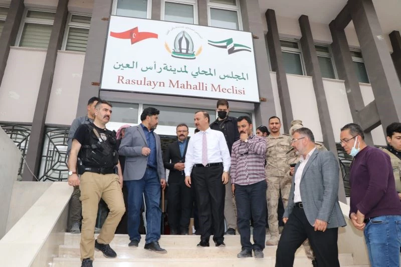 Vali Abdullah Erin, Resulayn halkıyla buluştu
