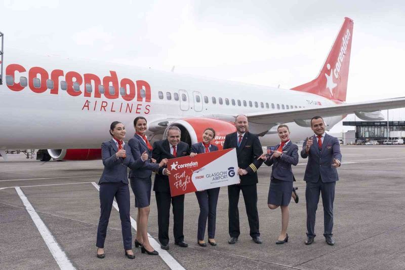 Corendon Airlines yaz sezonunun ilk İngiltere ve İskoçya uçuşlarını gerçekleştirdi
