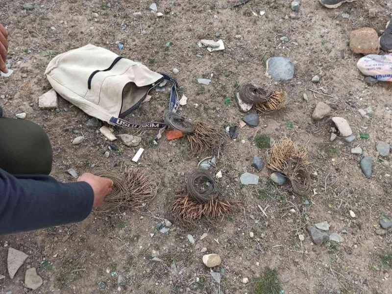 Iğdır’da ses cihazıyla avlanan keklikler tekrar doğaya bırakıldı
