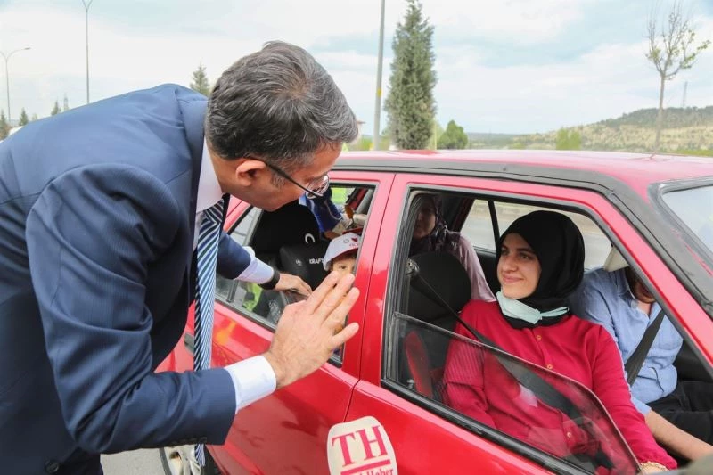 Kütahya’da “Bayramınız kemerli olsun” hatırlatması

