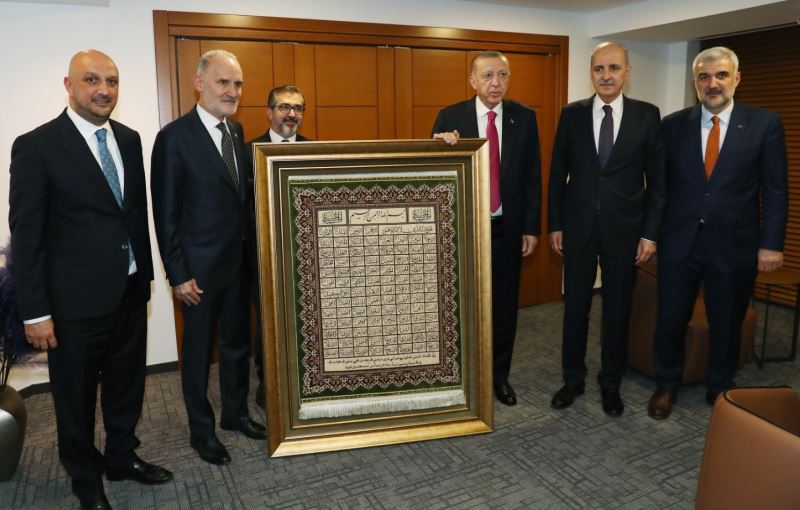 Cumhurbaşkanı Erdoğan, İTO Başkanı Avdagiç’i kabul etti
