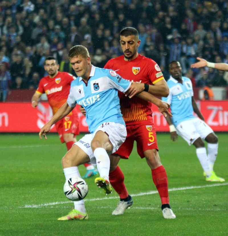 Kayserispor ile Trabzonspor 5. randevu
