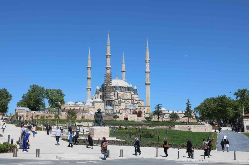 Selimiye Camisi restorasyon çalışmaları
