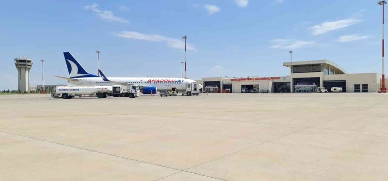Şerafettin Elçi Havalimanı Nisan ayında 22 bin 483 yolcuya hizmet verdi

