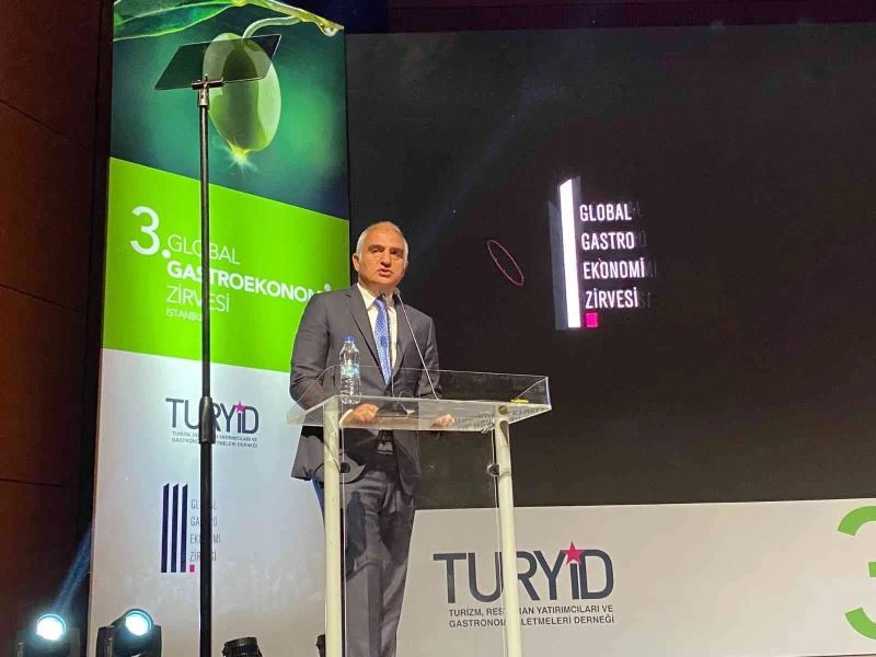 Kültür ve Turizm Bakanı Ersoy: “Türkiye, dünyanın en seçkin mutfak kültürüne sahip ilk üç ülkesinden biri