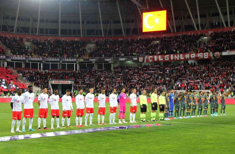 Ziraat Türkiye Kupası: Sivasspor: 0 - Alanyaspor: 0 (Maç devam ediyor)