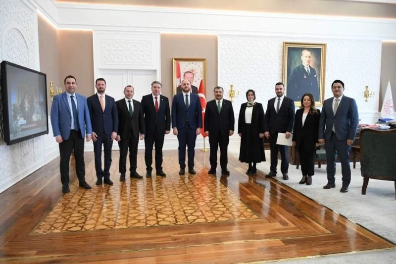 Yalova heyeti Bakan Koca’dan müjdeyle döndü
