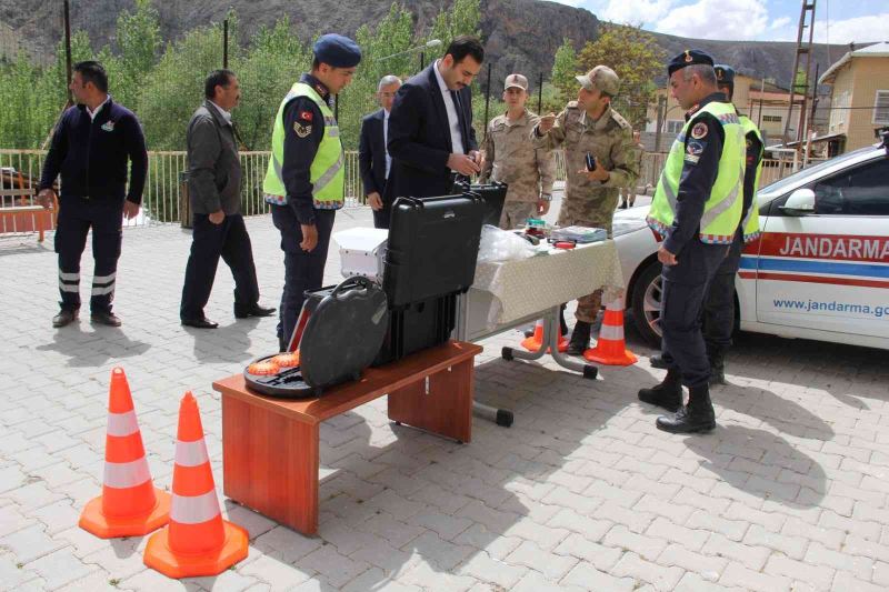 Darende’de öğrencilere trafik eğitimi
