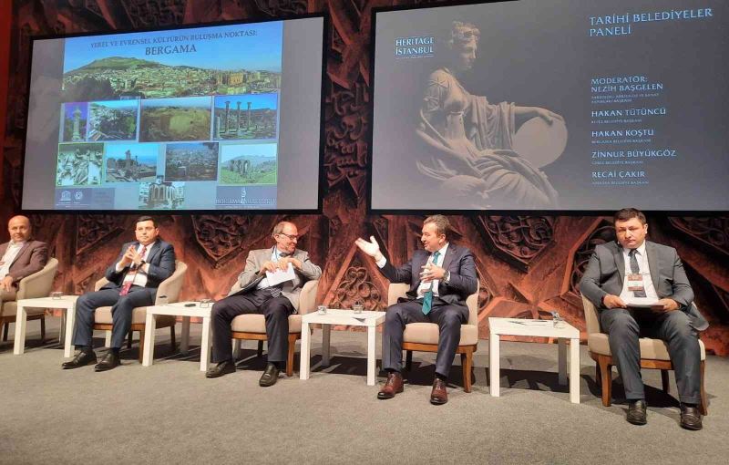 Tarihi şehir Bergama’dan Heritage İstanbul Konferansı’na çıkarma
