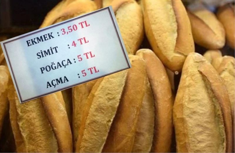 Milas’ta Ekmek 3.50, Simit 4 TL oldu
