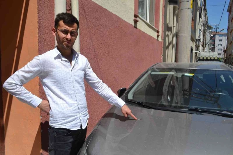 Otomobiline yorgun mermi isabet eden kadından magandalara tepki: 