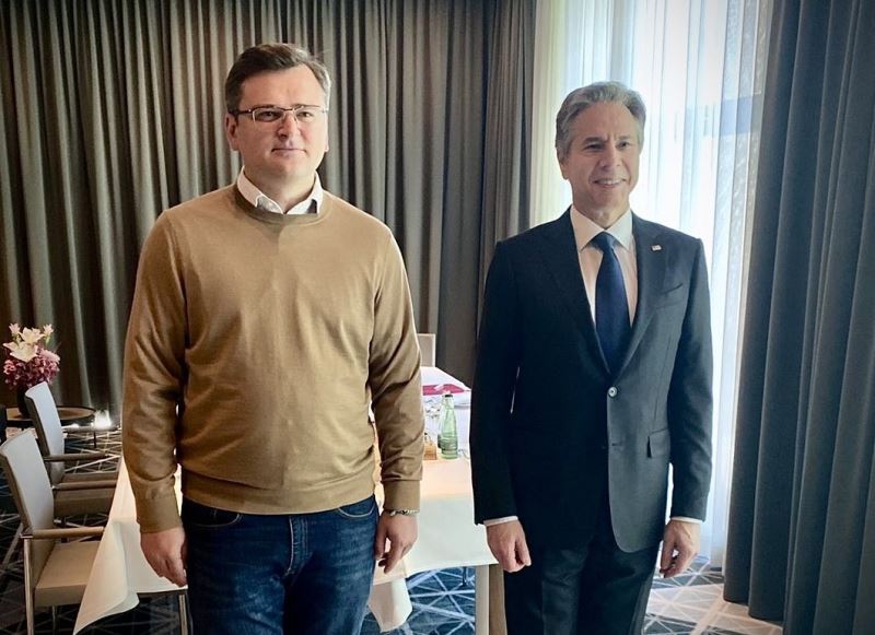 Ukrayna Dışişleri Bakanı Kuleba, ABD’li mevkidaşı Blinken ile görüştü
