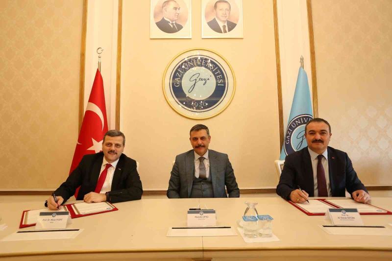 Hitit ve Gazi Üniversiteleri arasında işbirliği protokolü imzalandı
