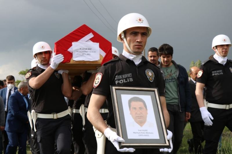 Yazıcıoğlu’nun Koruma Polisi Yıldız son yolculuğuna uğurlandı
