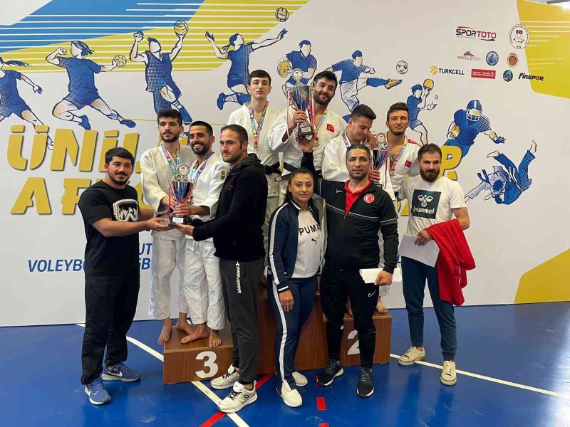 BAÜN, Judo’da Türkiye şampiyonu oldu
