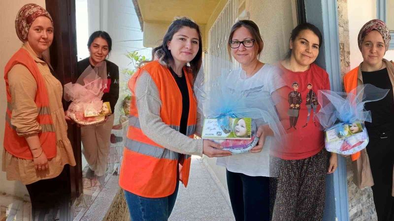 Kuyucak Belediyesi “Hoşgeldin Bebek” ziyaretlerini sürdürüyor
