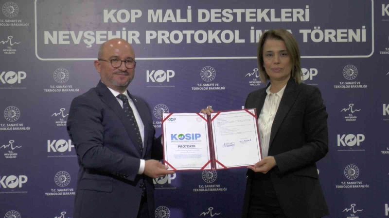 Nevşehir’de 17 milyar liralık 12 proje için protokol imzalandı

