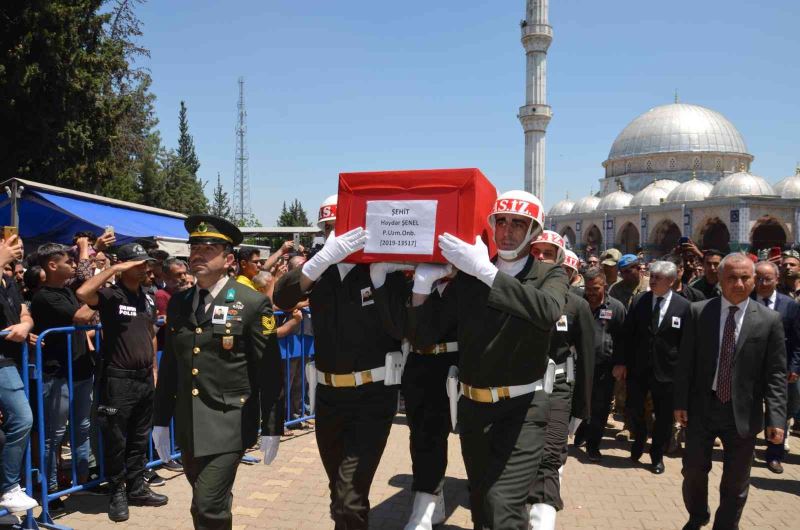 Şehit Piyade Uzman Onbaşı son yolculuğuna uğurlandı
