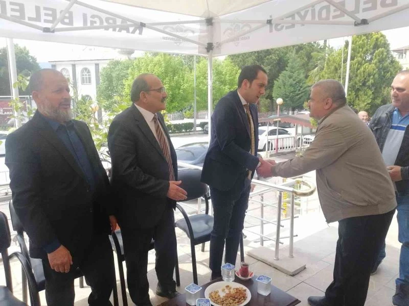 Kargı’da protokol bayramlaştı
