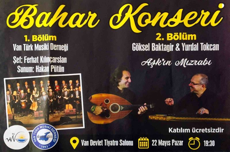 Van Büyükşehir Belediyesinden musiki konseri
