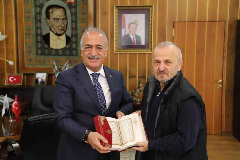 HEGEM Başkanı Solak’tan Rektör Çomaklı’ya ziyaret
