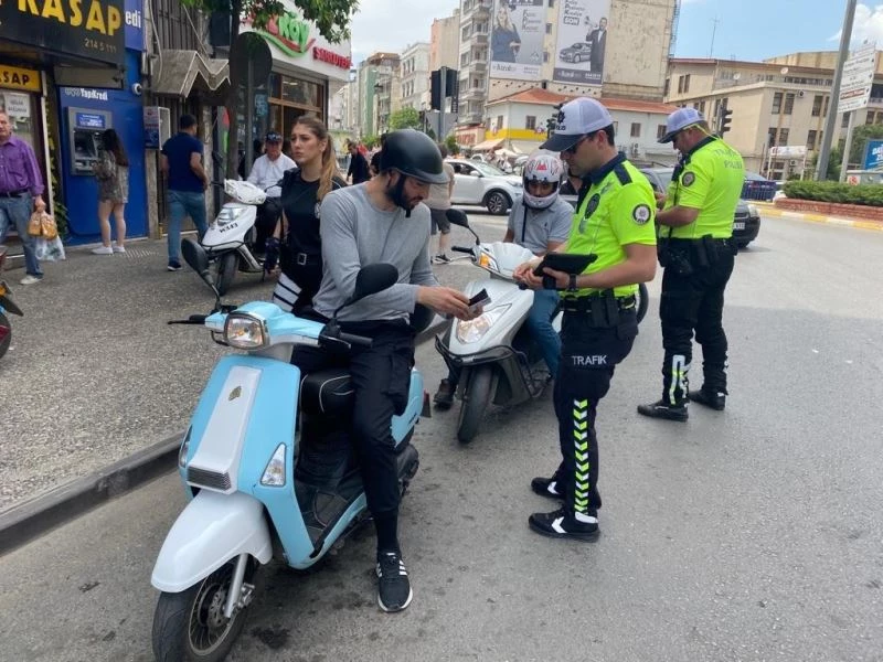 Aydın’daki motosiklet denetimlerinde 37 sürücüye cezai işlem uygulandı
