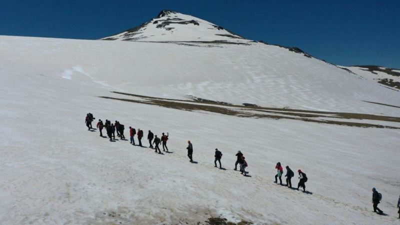 Ordu’nun en yüksek tepesine tırmandılar
