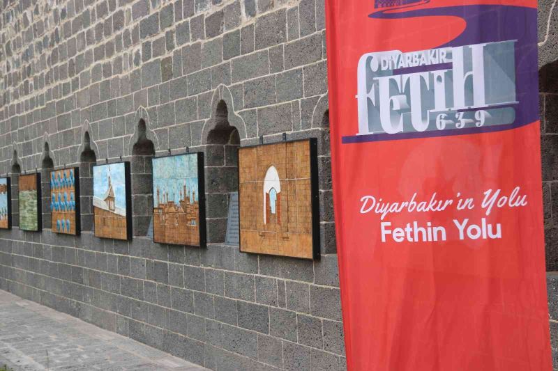 Diyarbakır’ın Fethi etkinlikleri ‘Fetih Duvarı’ sergisinin açılışıyla başladı
