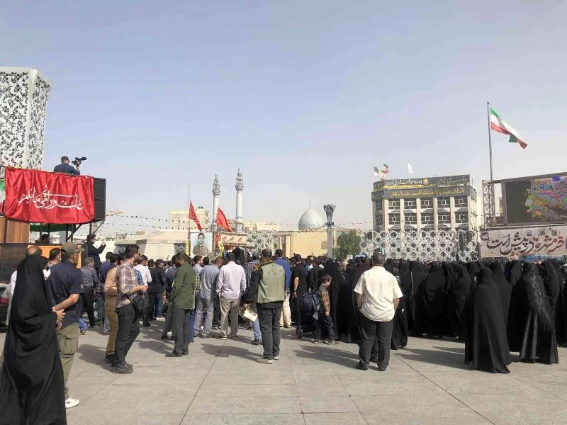 Suikast sonucu öldürülen İranlı Albay için cenaze merasimi düzenlendi
