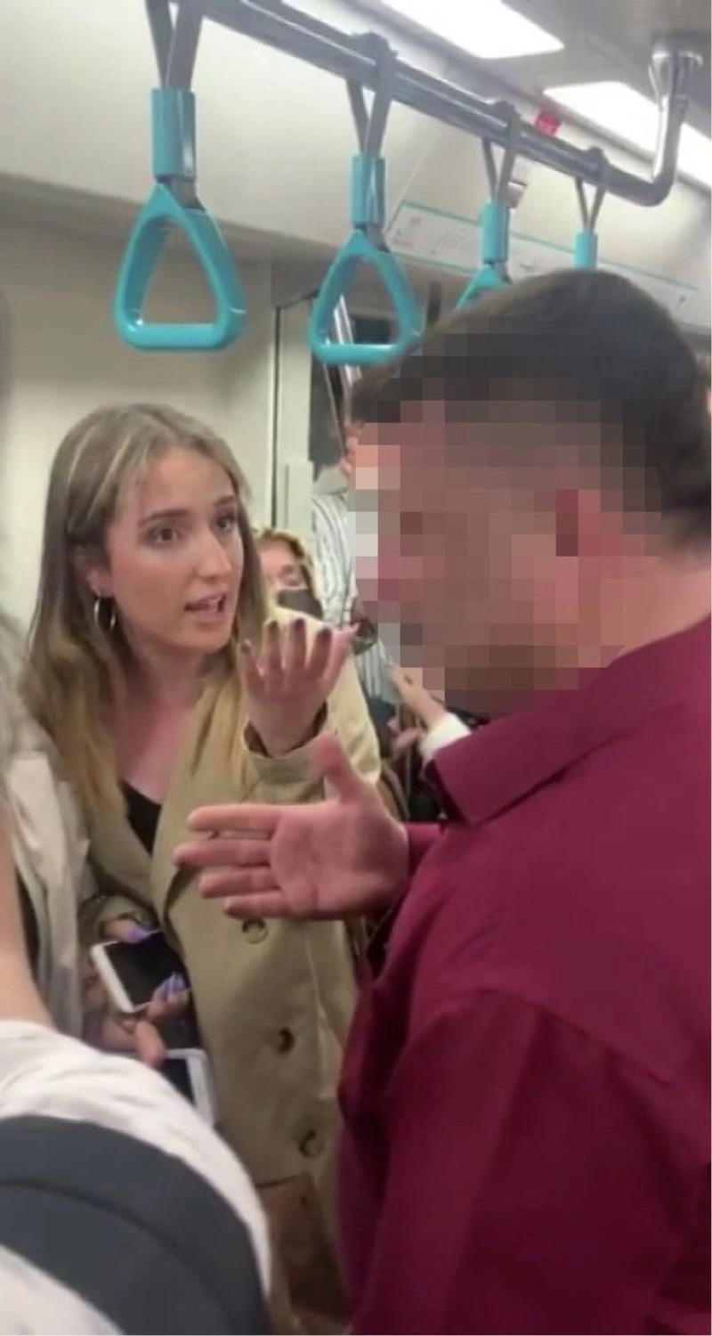 Marmaray’da taciz iddiası arbedeye dönüştü
