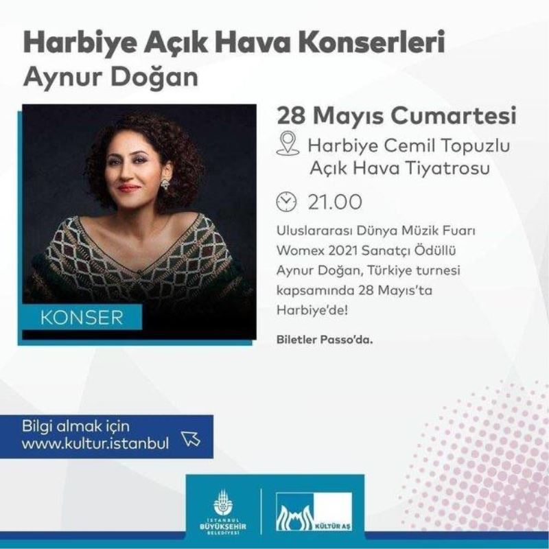 Öcalan posteri önünde konser veren Aynur Doğan, İBB organizasyonunda sahne alacak

