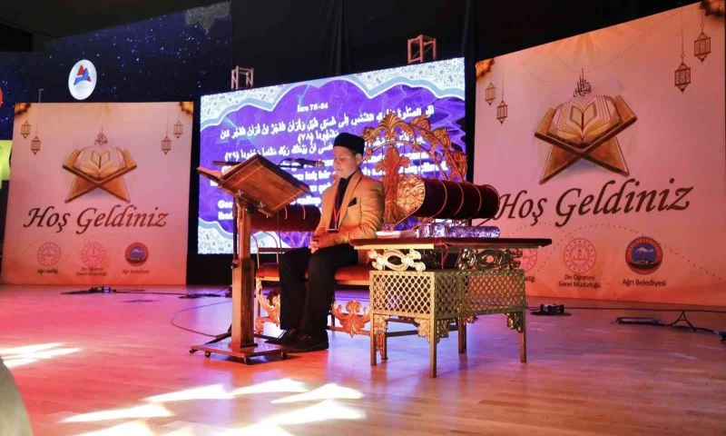 Genç Sada Kur’an-ı Kerim’i Güzel Okuma Yarışması’nın Türkiye Finali Ağrı’da yapıldı
