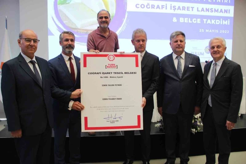 İZTO, İzmir tulum peynirinin coğrafi işaret tescil belgesini aldı
