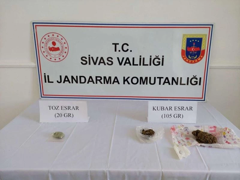 Sivas’ta narkotik köpekli şafak operasyonu
