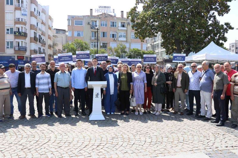 Çanakkale’de AK Parti’den ’27 Mayıs’ açıklaması
