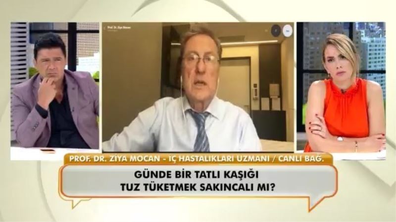 ’’Tansiyon hastalarına kesinlikle tuz verilmemesi gerekiyor’’
