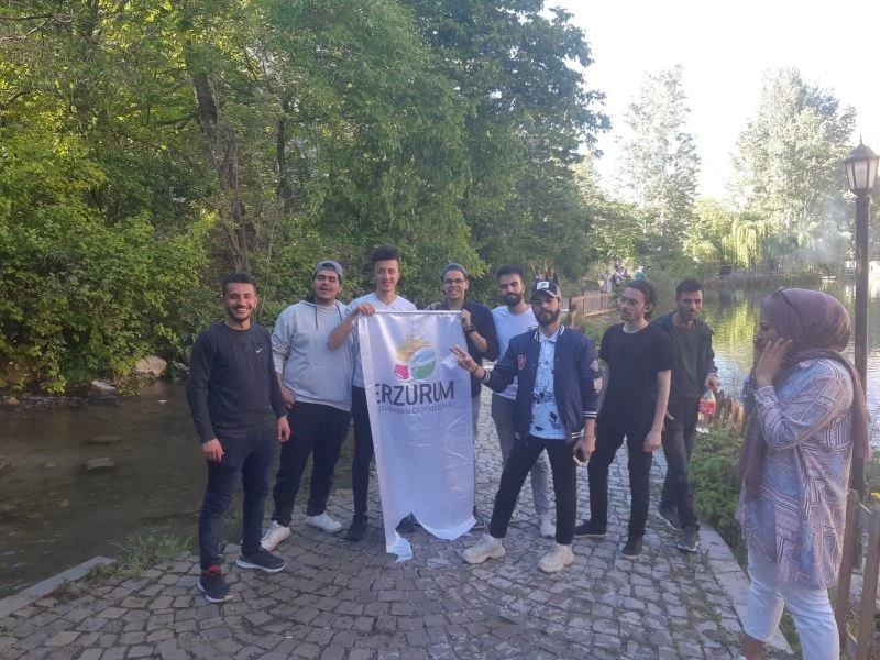 Misafir öğrenciler Uzundere’de
