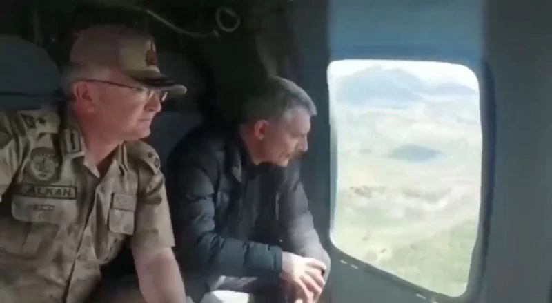 Tunceli Valisi Özkan, Eren Abluka-7 operasyon bölgelerini inceledi
