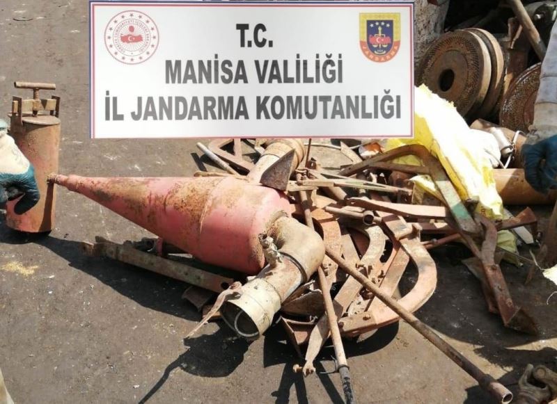 Çalınan malzemeler hurdacılarda bulundu
