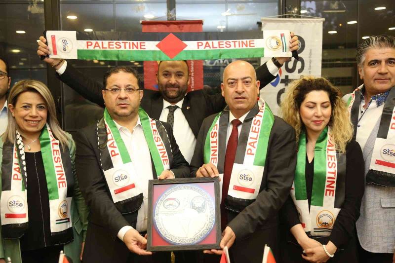 Başkan Eken;  “Filistinli firmalarla ticari anlaşmalar yapıldı”
