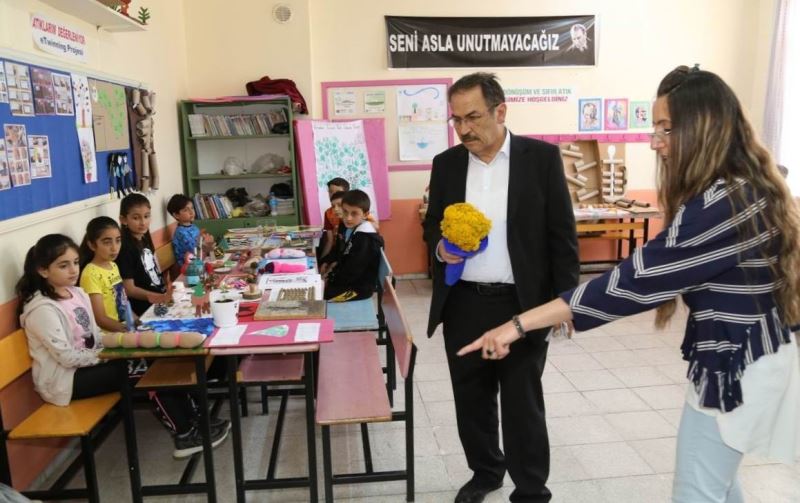 Hadim’de sıfır atık ve geri dönüşüm sergisi açıldı
