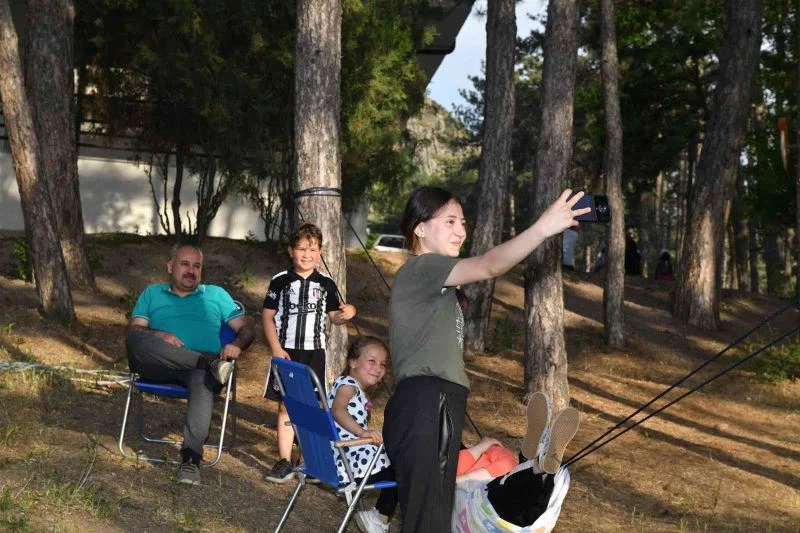 Çubuk-1 Barajı Dinlenme Alanı’na yaklaşık 50 bin ziyaretçi
