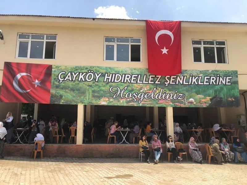 Çayköy’de Hıdrellez kutlandı
