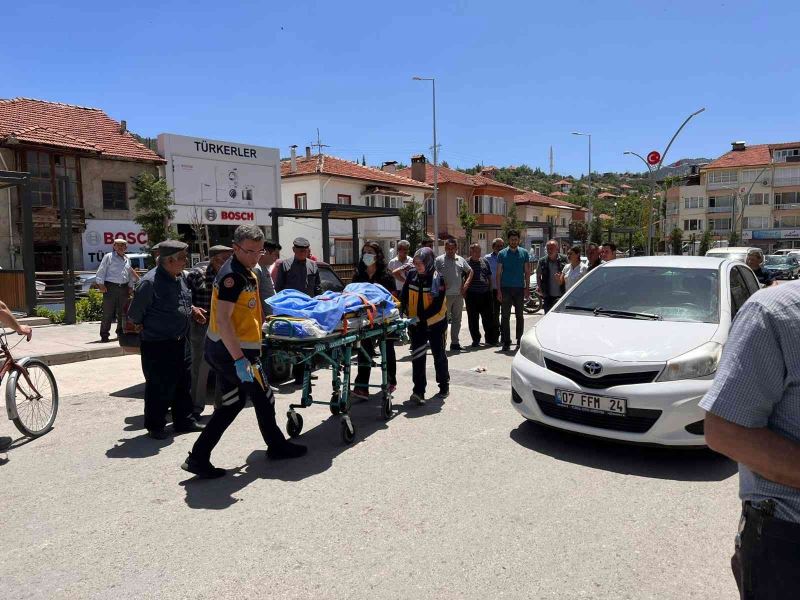 Bucak’ta trafik kazası: 1 yaralı
