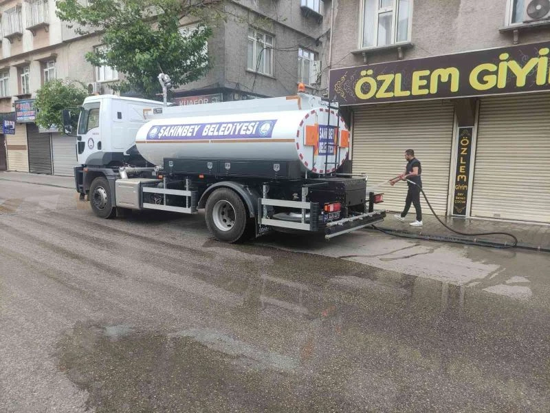 Şahinbey Belediyesi bayramda da görev başındaydı
