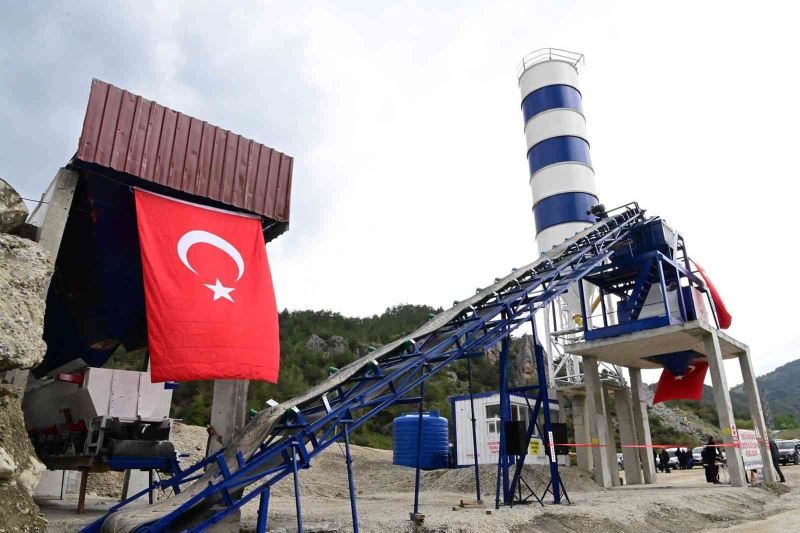 Sinop’ta 1,1 milyon liralık beton santrali yatırımı
